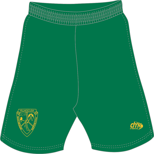 PANTALÓN CORTO 1ª EQUIPACIÓN VERDE SD VILLAESCUSA