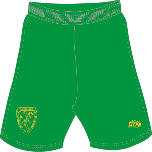 PANTALÓN CORTO 1ª EQUIPACIÓN VERDE CLARO SD VILLAESCUSA