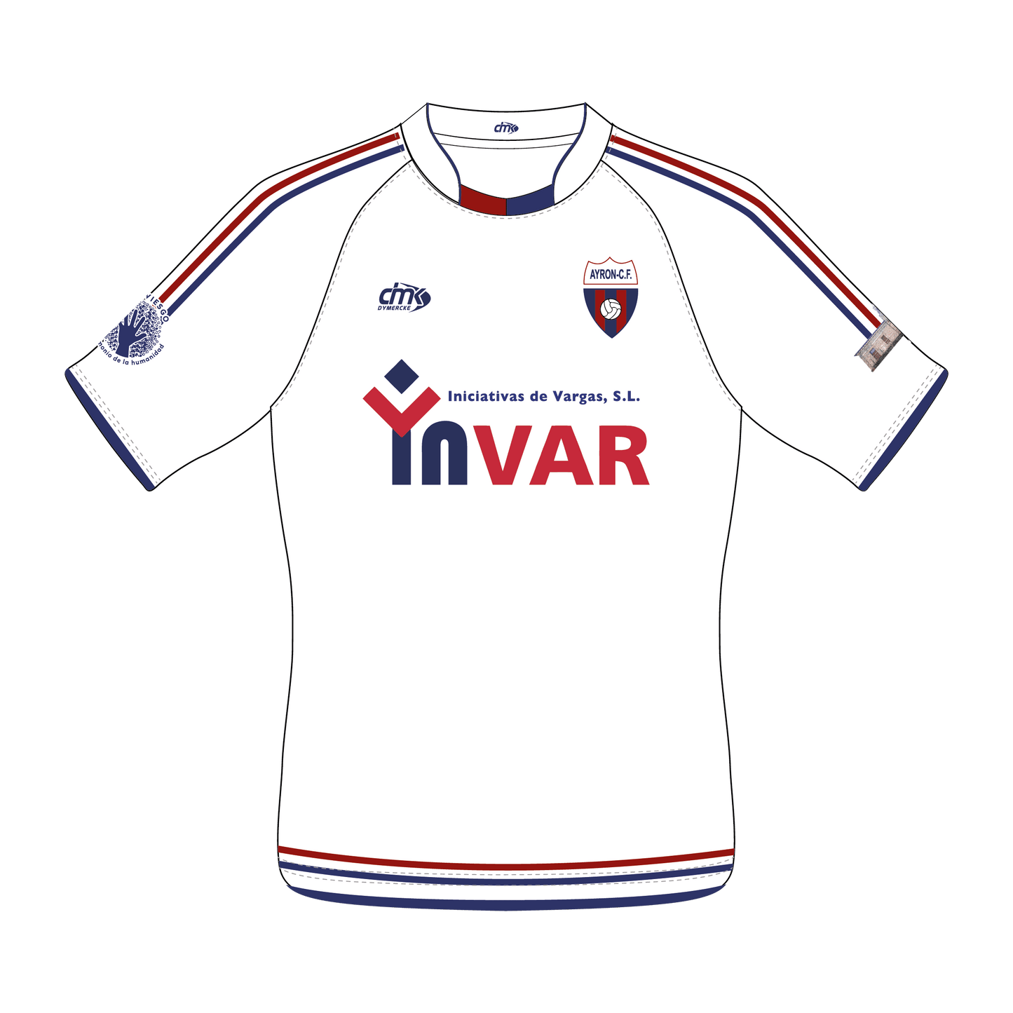 CAMISETA EQUIPACIÓN BLANCA AYRON